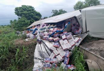 Se accidentan dos camiones de carga sobre la Maxipista 