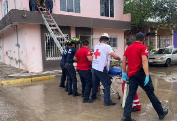 Cae un hombre del tercer piso de su casa en Mazatlán