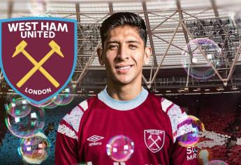 Primeras imágenes de Edson Álvarez como futbolista del West Ham