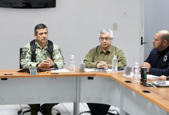Autoridades de los tres órdenes de gobierno refuerzan seguridad en Culiacán