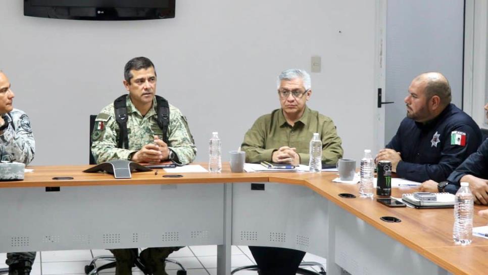 Autoridades de los tres órdenes de gobierno refuerzan seguridad en Culiacán Autoridades de los tres órdenes de gobierno refuerzan seguridad en Culiacán