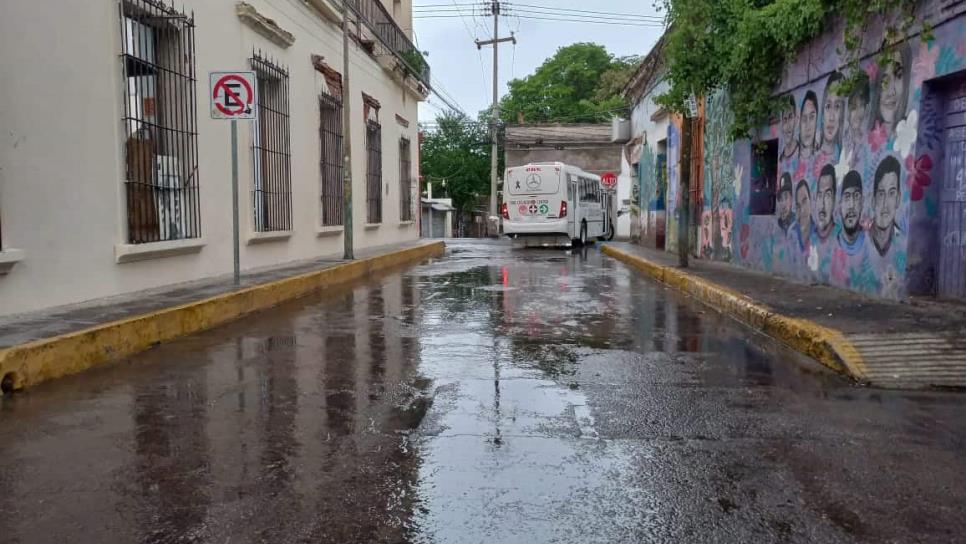 ¡Se cumple pronóstico!, Se registran fuertes lluvias en diferentes zonas de Culiacán