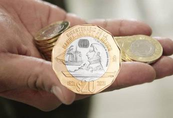 Hasta en un millón de pesos venden moneda conmemorativa de la Marina