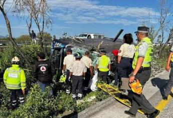 Accidente en la autopista México-Querétaro deja a 7 personas muertas