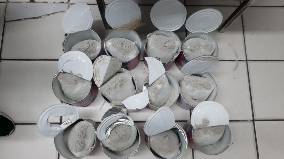 «Culichi» envió latas de pintura a la frontera, pero resultó ser cristal
