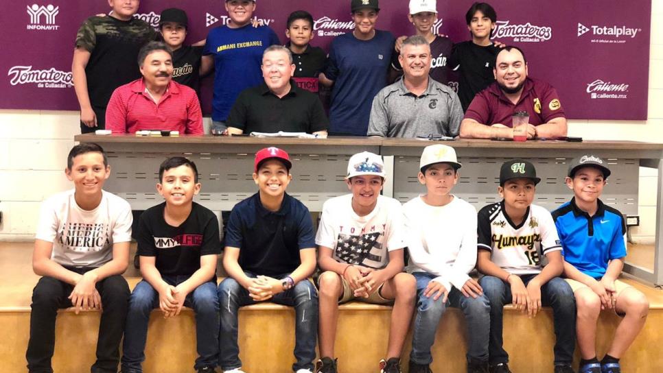 Tomateros anuncia su equipo infantil para el campeonato de LAMP