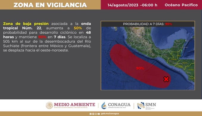 Ciclón «Hilary», ¿Cuándo se formará y qué estados afectará?