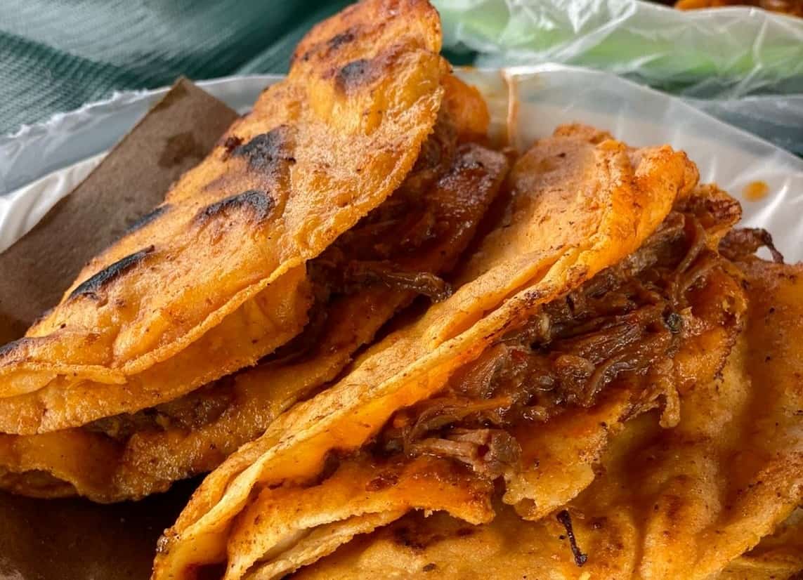 Tacos de Birria, una delicia sinaloense. FOTOS: Heidi Fonseca