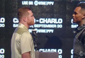 Canelo Álvarez tiene su primer cara a cara ante Jermell Charlo