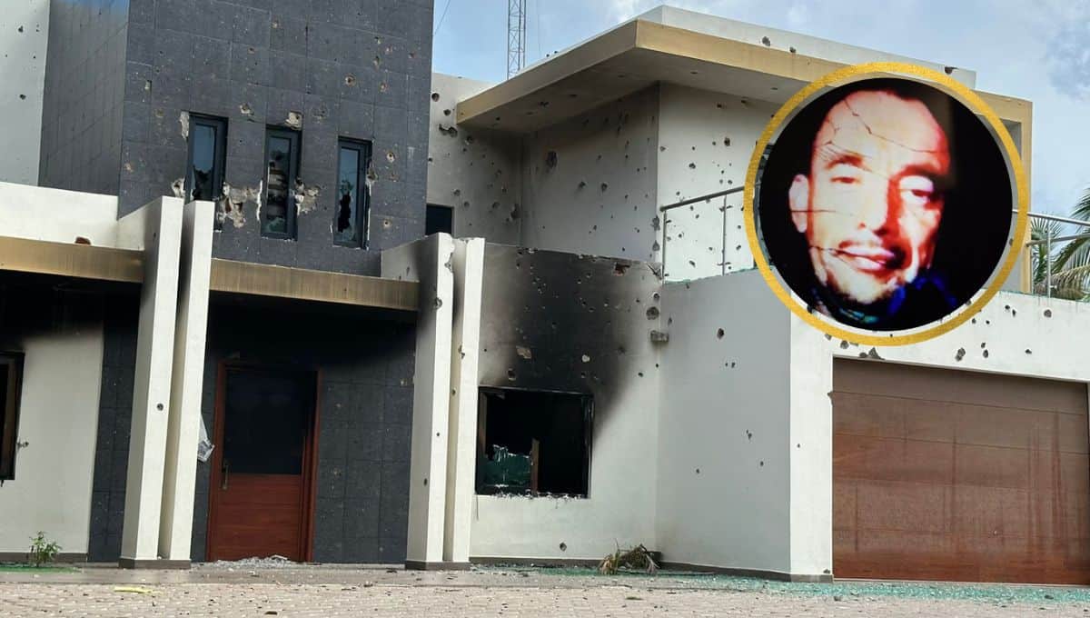 La casa de Mario Alberto Lugo Lara en San José de las Delicias. FOTO: Ernesto Torres