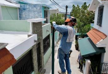 Instalarán 30 nuevas lámparas LED en andadores de colonias en Mazatlán 