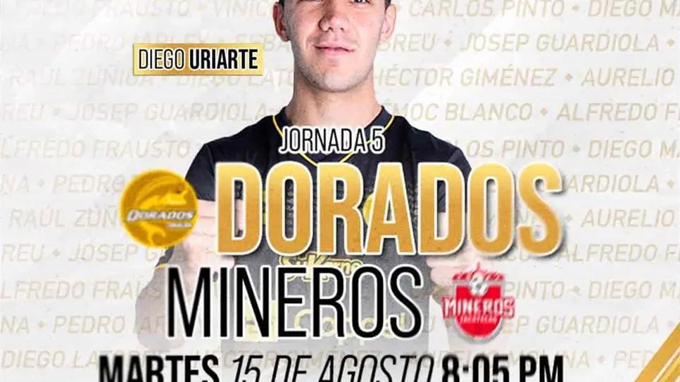 Los Dorados vienen de ganar su último partido. FOTO: Dorados