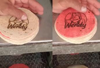 «Y la queso»: Crean tortillas de Wendy Guevara | VIDEO 
