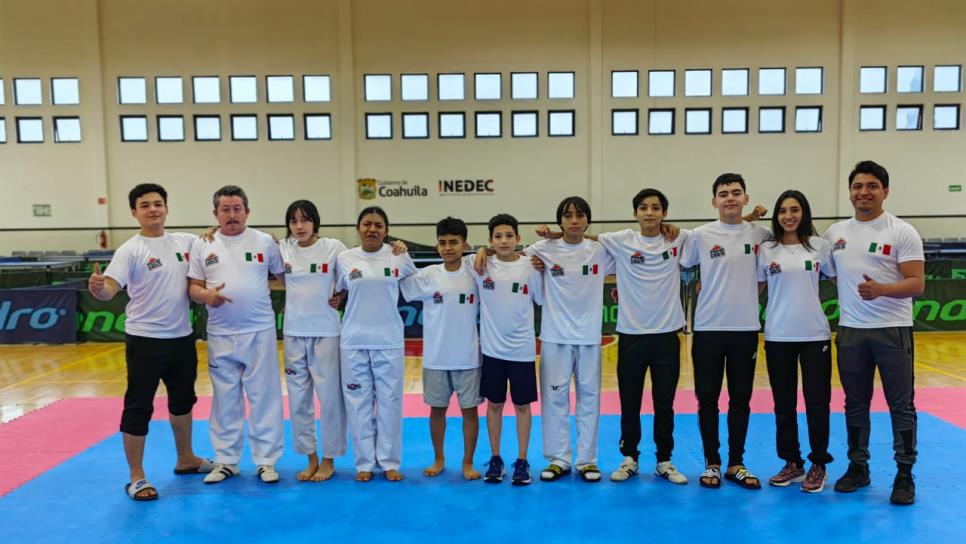 Cuatro culiacanenses taekwondoines representarán a México en Mundial Escolar