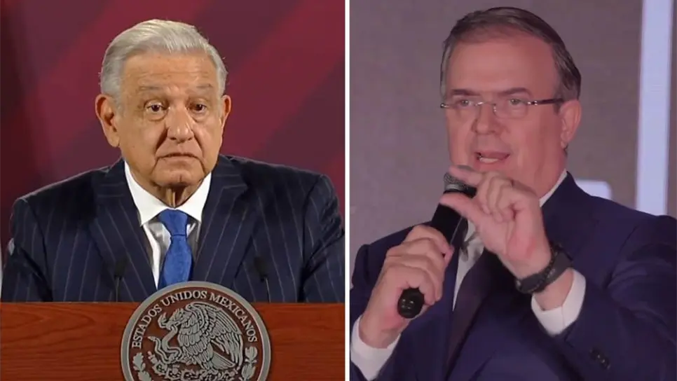 «Se acabó el dedazo»: AMLO responde a acusaciones de Ebrard