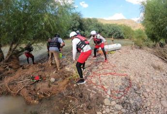 Más de 50 socorristas son capacitados en rescates en aguas rápidas en Mazatlán