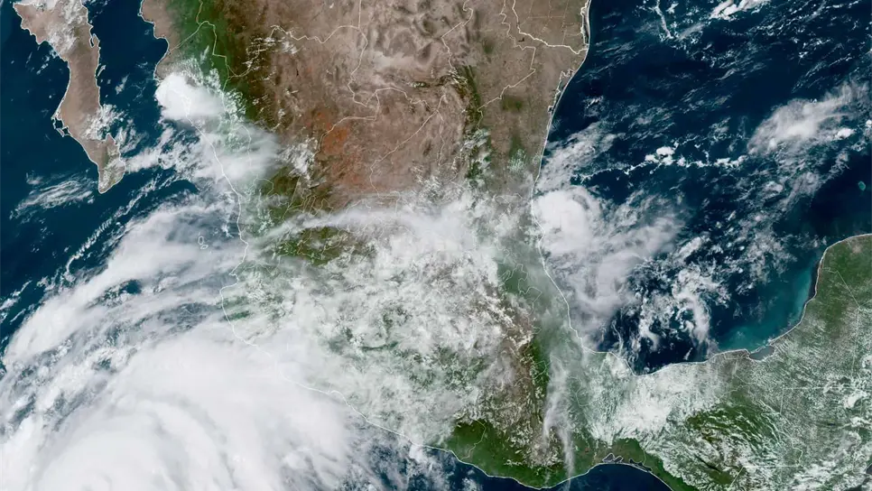 Se espera que el huracán genere fuertes lluvias este fin de semana. FOTO: Cortesía