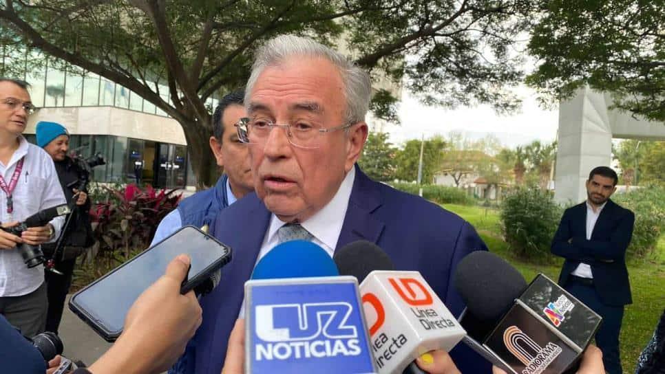 «El gabinete puede tener cambios, somos un equipo», responde Rocha Moya tras sustituir a Secretario de Obras Públicas