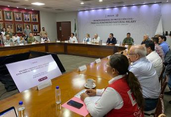 Gobierno de Sinaloa activa alerta azul por huracán «Hilary»