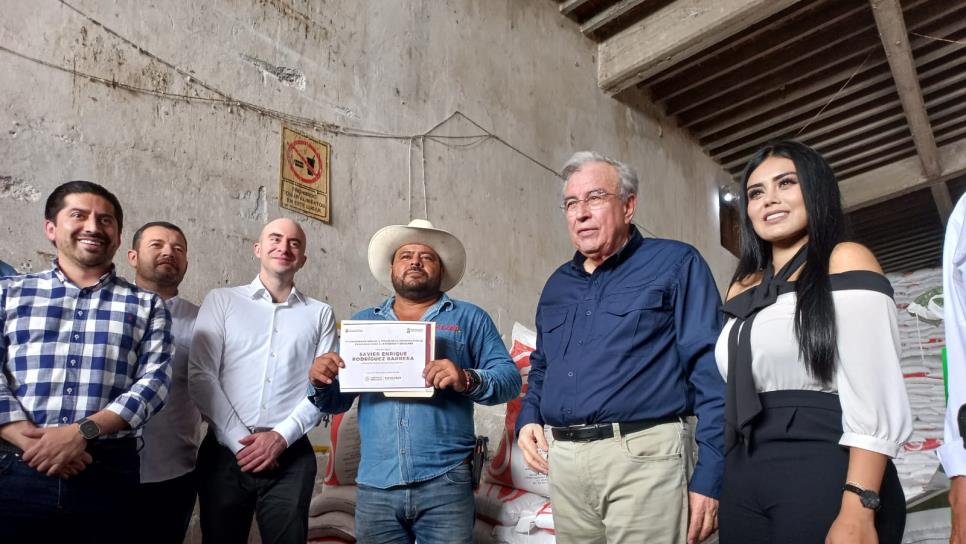 Con una inversión de 2 mil millones de pesos, arranca la Entrega de Insumos a Productores de Riego en Sinaloa