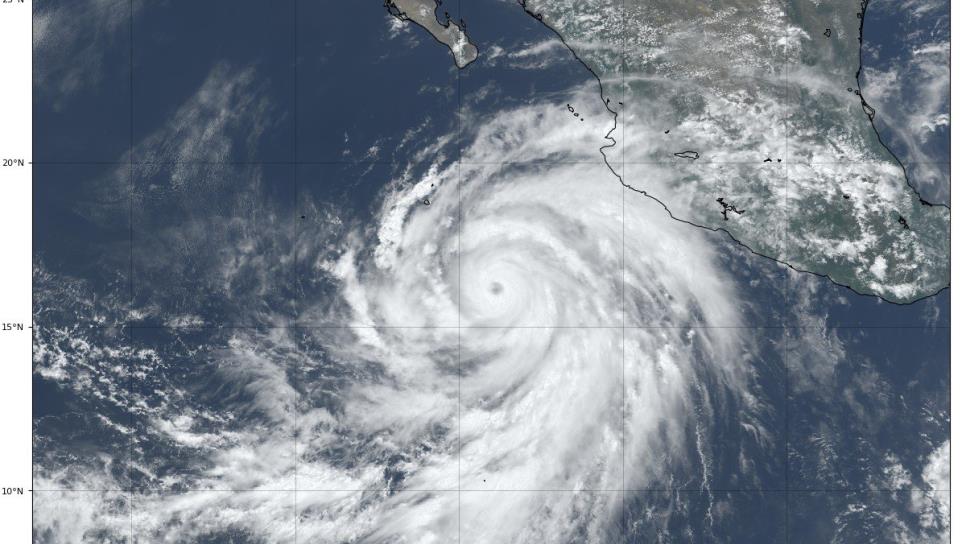 «Hilary», el super huracán categoría 4 con efectos en Sinaloa 