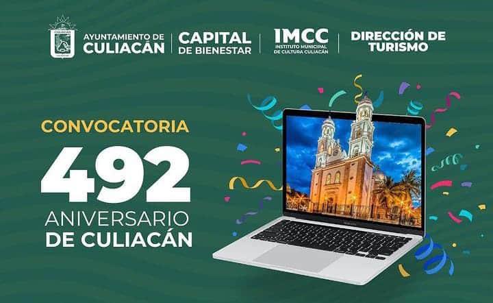 Ayuntamiento de Culiacán te regala una laptop por diseñar el logo del 492 aniversario de la ciudad