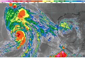 Huracán «Hilary» dejará fuertes lluvias en el norte de Sinaloa este 19 de agosto: Protección Civil 