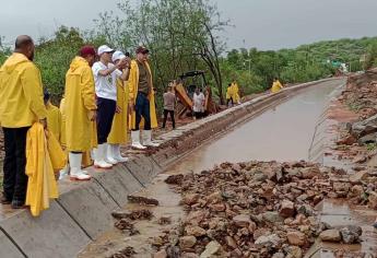 Lluvias de «Hilary» provocan deslave en el Cerro de la Memoria 