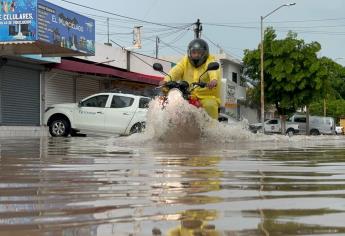 Tormenta tropical Hilary deja encharcamientos en Ahome; no se reportan afectaciones mayores