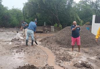 «Hilary» afecta poblados costeros de Guasave
