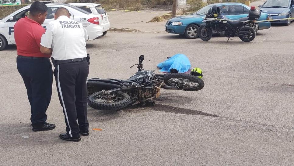 Muere motociclista en Mazatlán tras ser embestido por una camioneta
