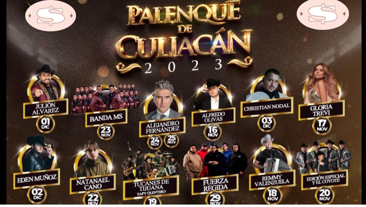 El Palenque de Culiacán será del 16 de noviembre al 3 de diciembre.