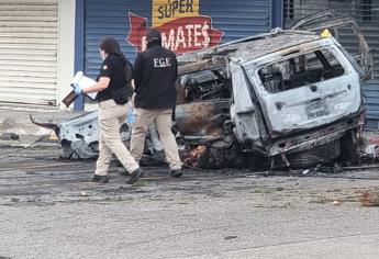 Era de Guamúchil el hombre que falleció calcinada en una camioneta en Culiacán