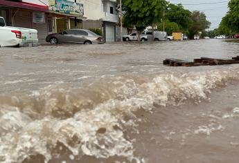 «Hilary» deja a una persona en albergue y 56 mm de lluvia en Los Mochis