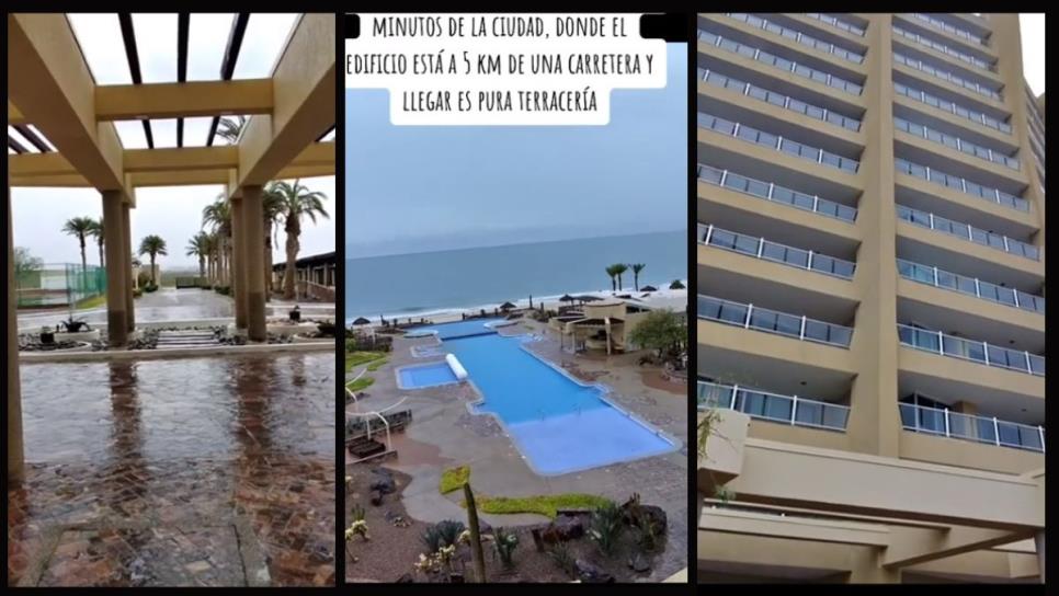 Turistas pasan tenebroso fin de semana por «Hilary» a su paso por Puerto Peñasco | VIDEO