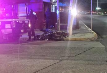 Grave empleado del municipio tras accidente en la colonia Miguel Hidalgo, en Culiacán
