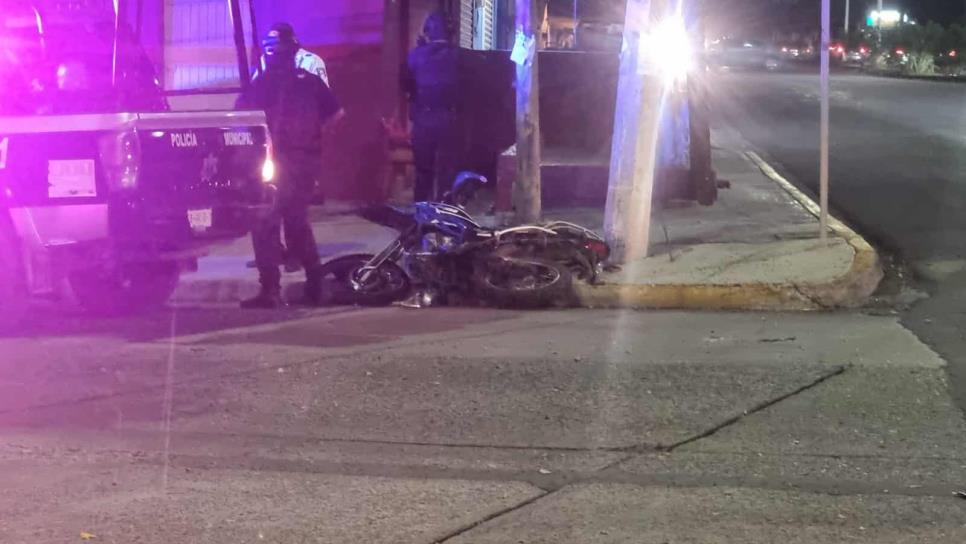 Grave empleado del municipio tras accidente en la colonia Miguel Hidalgo, en Culiacán