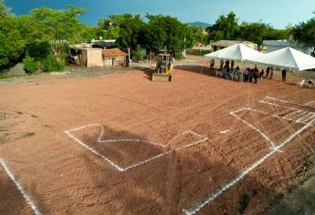 Arrancan trabajos de construcción de Plazuela en Caleritas, Mazatlán