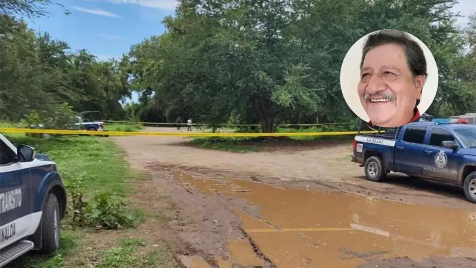 En este lugar, cerca del río Sinaloa, fue encontrado muerto el profesor junto al primo del exgobernador Mario López Valdez.