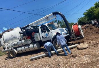 Servicio de agua potable ya regresó en colonias de Culiacán: Japac 