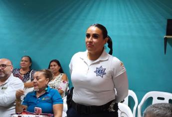 Reconocen a Erika Valdez Berumen, policía del Centro Histórico en Mazatlán, por salvaguardar la vida de locales y turistas