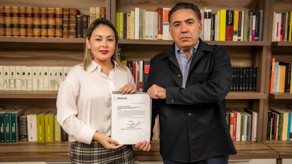 Designan a Yeraldine Bonilla como secretaria de Seguridad provisional en Sinaloa