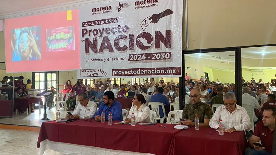 Cierra filas Morena en Mazatlán previo a la consulta para elegir al candidato a la presidencia