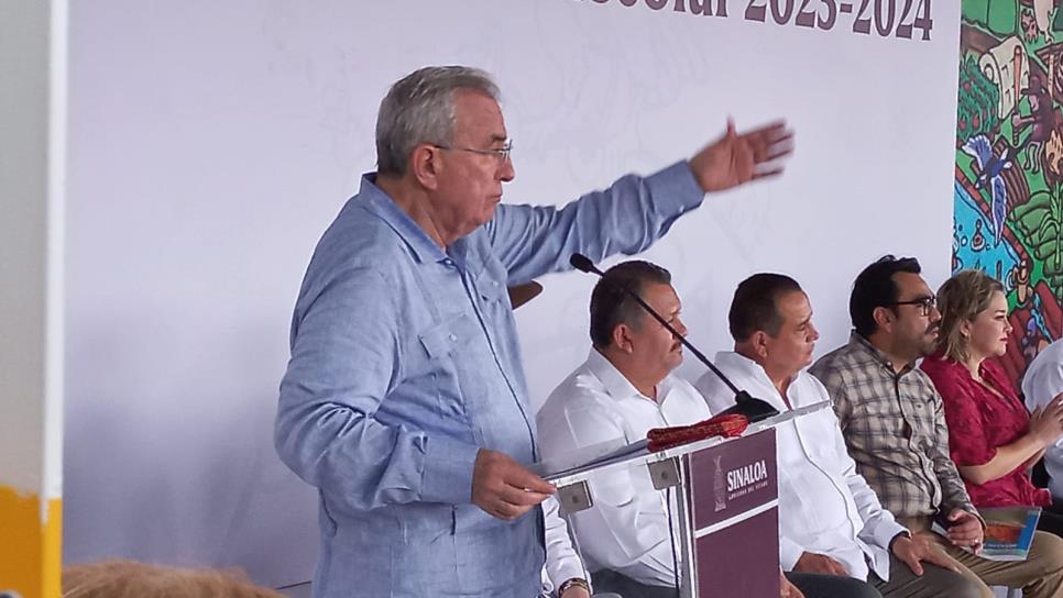El gobernador inicia oficialmente el Ciclo Escolar 2023-2024 en Culiacán