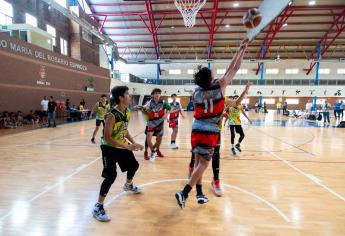Culiacán y Ahome dominan Estatal de Basquetbol U14