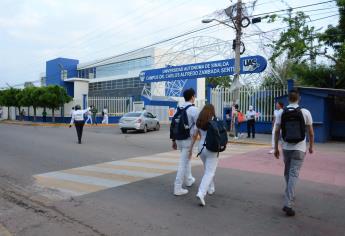 Regresan a las aulas más de 160 mil jóvenes en las cuatro diferentes unidades regionales de la UAS