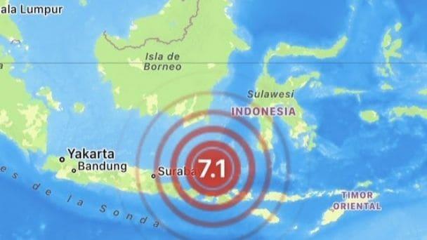 Fuerte sismo de 7.1 sacude a Bali y otras islas de Indonesia | VIDEO