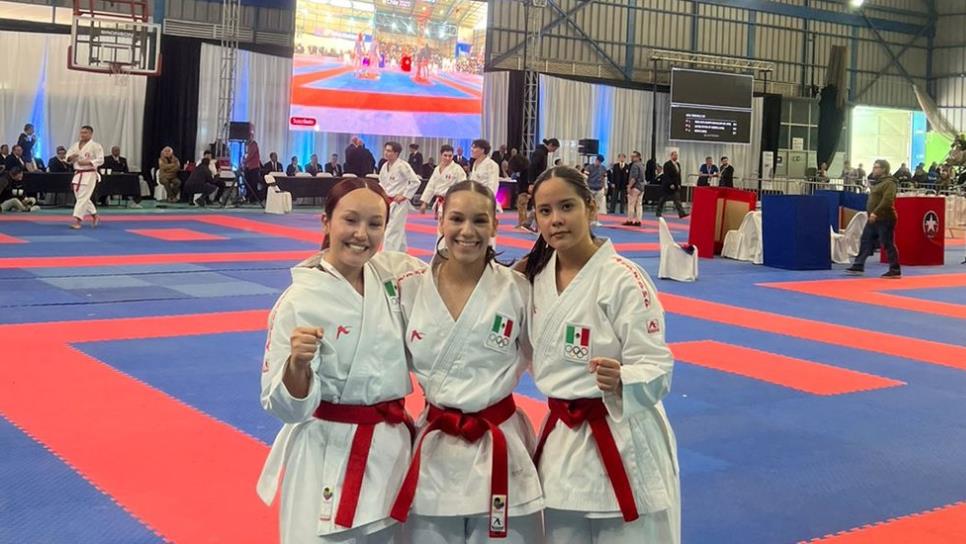 Águilas UAS de karate logran medalla panamericana en Chile
