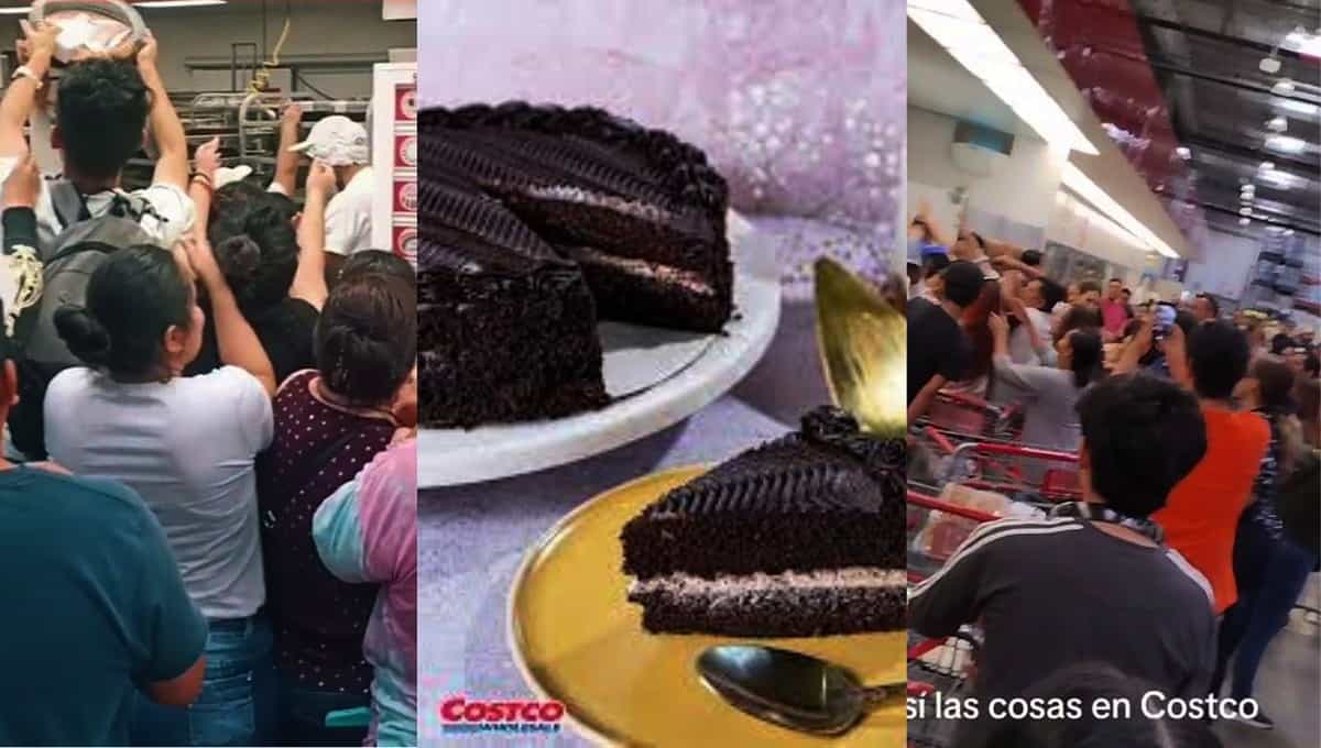 Caos en tiendas Costco por venta de pastales. FOTO: Luz Noticias.