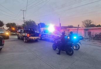 Detienen a 4 hombres que disparaban un arma corta en la colonia Díaz Ordaz, en Culiacán 